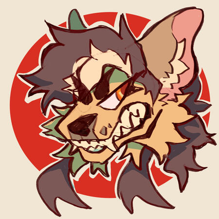 Floating Headshot with simple bg and shading